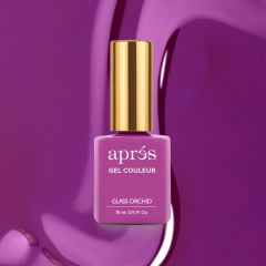 APRÉS Gel Couleur #J05 Glass Orchid, 0.5 fl oz