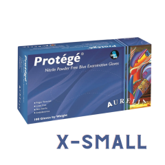 Protege Nitrile Gloves Size X-Small, 1000pk Case
