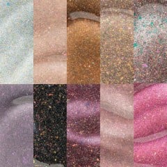 APRÉS Astral Collection Flash Glitter 10pc Set #FG01-FG10