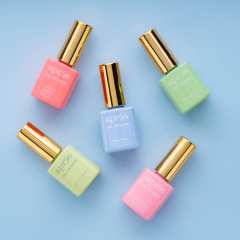 APRÉS  August Gel Couleur Set Retro Pop, 5pc Bundle