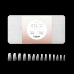 APRÉS Gel-X® Ombre Natural Coffin Medium Box of Tips (210pcs)