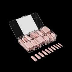 APRÉS  Chaun Legend Neutrals "LEGEND" Sculpted Square XXLong, 150pc