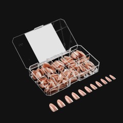 APRÉS Gel-X Neutrals Lila Natural Round Medium, 150pc