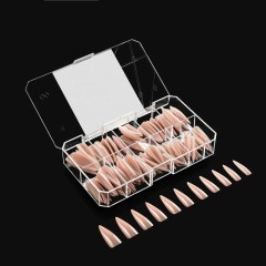 APRÉS Gel-X Neutrals Maise Natural Stiletto Long, 150pc