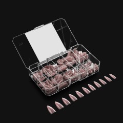 APRÉS Neutrals Mia Natural Stiletto Medium 150pc