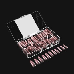 APRÉS Neutrals Mia Sculpted Coffin Long 150pc