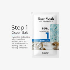 NuRevolution Bare Soak 5 Step Pearl - 50pc Case