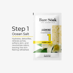 NuRevolution Bare Soak 5 Step Jasmine - 50pc Case