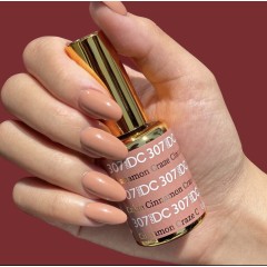 DND DC Pure Gel Polish Set #307 Cinamon Craze, 0.5 fl oz 