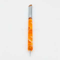 Cre8tion French Brush Synthetic With Dot Tool Size #12