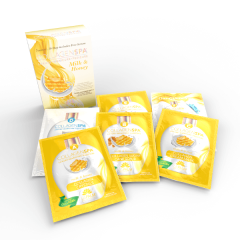 La Palm Spa Collagen 10 Step Milk + Honey, 60pc Bundle