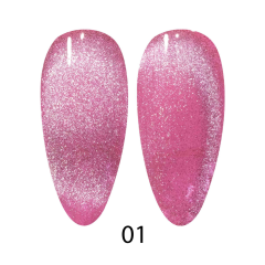 DC 9D Cat Eye Smoothie #01 Twilight Blush, 0.5 fl oz