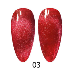 DC 9D Cat Eye Smoothie #03 Ruby Mirage, 0.5 fl oz