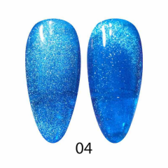 DC 9D Cat Eye Smoothie #04 Galactic Sapphire, 0.5 fl oz