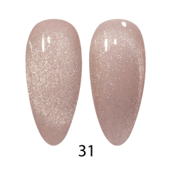 DC 9D Cat Eye Creamy #31 Fossil Ice, 0.5 fl oz