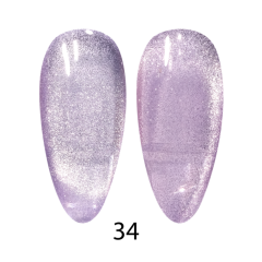 DC 9D Cat Eye Creamy #34 Royal Paws, 0.5 fl oz