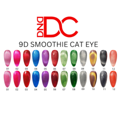 DC 9D Cat Eye Gel Smoothie Set, 12pc Bundle