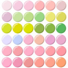 DIVA Gel Polish Set Collection #04 Soda Poppin, 36pc Bundle
