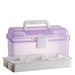Burmax Medium Purple Storage Box 