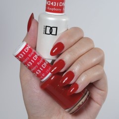 DND Gel Polish Set #431 Raspberry, 0.5 fl oz