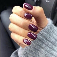 DND Gel Polish Set #455 Plum Passion, 0.5 fl oz