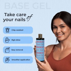 DND DC Gel Base Coat #800, 16 fl oz Value Size