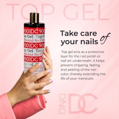 DND DC Gel Top Non Cleanse #900, 16 fl oz Value Size