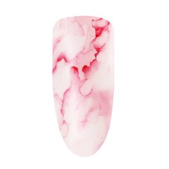 DND Gel Ink Marble Burgundy #12, 0.5 fl oz