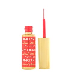 DND Nail Art Striper #29 Warm Red, 0.25 fl oz