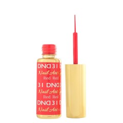 DND Nail Art Striper #31 Red, 0.25 fl oz