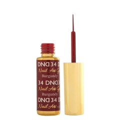 DND Nail Art Striper #34 Burgundy, 0.25 fl oz