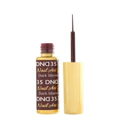 DND Nail Art Striper #35 Dark Maroon, 0.25 fl oz