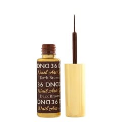 DND Nail Art Striper #36 Dark Brown, 0.25 fl oz