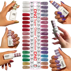 DND Gel Polish Set Collection #14 Super Glitter , 36pc Bundle