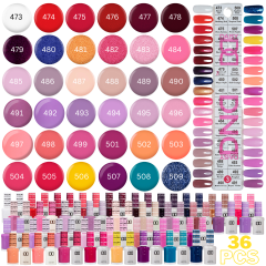 DND Gel Polish Set Collection #3, 36pc Bundle