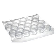 Burmax Clear Jars, 25 in a bag, 10 mL each