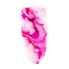 DND Gel Ink Marble Fuchsia #09, 0.5 fl oz