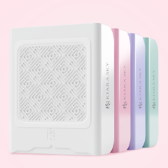 KiaraSky Beyond Pro Nail Dust Collector - White