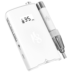KiaraSky Portable Nail Drill White, 35,000 RPM