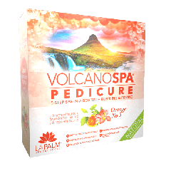 La Palm Spa 5 Step Volcano Orange, 36pc Bundle