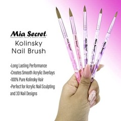 Mia Secret Kolinsky 3D Brush #4, Purple