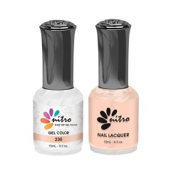 Nitro Nails Gel Polish Duo Set #230, 0.5 fl oz