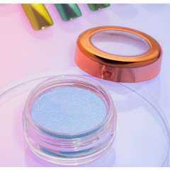 Nitro Chrome Powder #01 Iridescent Blue