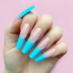 KiaraSky Gel Nail Art Striper Art Blue, 0.25 fl oz