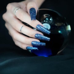 Lechat Dip, Gel, Polish Trio Midnight Fusion #12, SkyDust