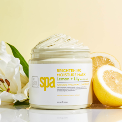 BCL SPA Moisture Mask Brightening Lemon Lily, 16oz