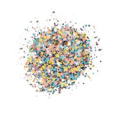 KiaraSky Sprinkle On Glitter #223 Dip 'N Dots, 1oz
