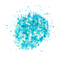 KiaraSky Sprinkle On Glitter #227 I See Blue, 2oz