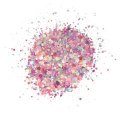 KiaraSky Sprinkle On Glitter #245 I Don't Pink So, 2oz