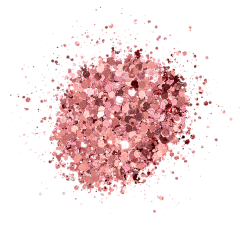 KiaraSky Sprinkle On Glitter #246 Rose Velvet, 2oz
